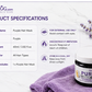 Moisturizing Purple Hair Mask, Long-Lasting Fragrance