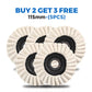 🧰BUY 2 GET 3 FREE🔧 Achieve A Mirror Finish –Wool Felt Flap Polishing Disc