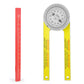 2-in-1 Precision Miter Angle Finder – No-Math Protractor for Crown Molding, Baseboards & Trim