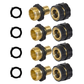 🚿 3/4-inch Garden Hose Quick Connector | Quick Connection with No Leaks – Sturdy, Handy & Ready to Use Straight Away
