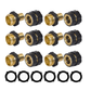 🚿 3/4-inch Garden Hose Quick Connector | Quick Connection with No Leaks – Sturdy, Handy & Ready to Use Straight Away