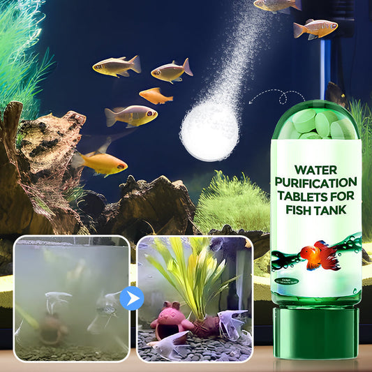 💥 Christmas BIG SALE !!♻️💧Powerful Aquarium Water Purification Tablet- Limited Time Promotion 50% OFF 🔥