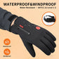 Outdoor Winter Gloves, Touchscreen andWindproof Full-Finger Gloves for Sports, Travel,and Daily Activities
