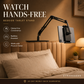 Hidden tablet stand – fits gaps, 4 joints, 360° rotation, hands-free!