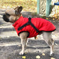 🐶3 in 1  Waterproof Warm Dog Jacket With Built-in Harness
