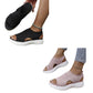 🏝️👡Women's Breathable Knit Platform Sandals🎁