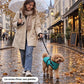 🐶3 in 1  Waterproof Warm Dog Jacket With Built-in Harness