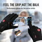 Outdoor Winter Gloves, Touchscreen andWindproof Full-Finger Gloves for Sports, Travel,and Daily Activities