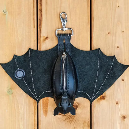 🎄 Christmas Special Offers! Best-Selling -🦇Handcrafted Leather Bat Coin Purse🎁 Limited Time Promotion 50% OFF 🔥