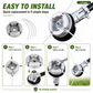 ⚙️ 50% OFF NOW! 🌿 Aluminum Trimmer Head – 4-Line Cutting & Universal Fit – Heavy-Duty & Easy Line Replacement 🏡