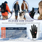 Outdoor Winter Gloves, Touchscreen andWindproof Full-Finger Gloves for Sports, Travel,and Daily Activities