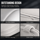 Ergonomic memory foam car headrest pillow