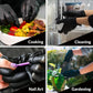 100 Food-Safe Disposable Nitrile Gloves – Latex-Free & Powder-Free for Cooking, Cleaning, Auto Repair & BBQ