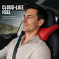 Ergonomic memory foam car headrest pillow