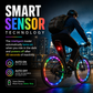 LED Cycling Wheel Hub Lights