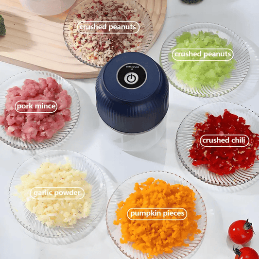 💥Electric Garlic Chopper, Mini Portable Veggie Cutter