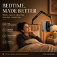 Hidden tablet stand – fits gaps, 4 joints, 360° rotation, hands-free!