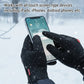 Outdoor Winter Gloves, Touchscreen andWindproof Full-Finger Gloves for Sports, Travel,and Daily Activities