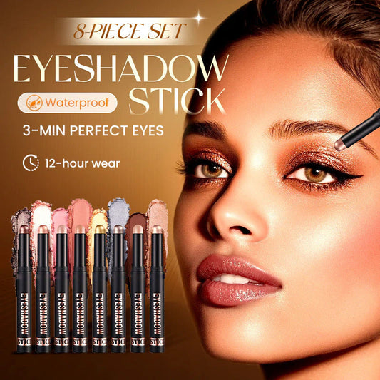 📢📢50% OFF !!!⏰Long-Wear Glitter Stick – One-Swipe Vibrant Color, All-Day