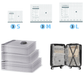 🥳💞50K+ SOLD!👵🧳  Cordless Vacuum Storage Set – 15 bags, 140L/min pump. Shrinks clothes, saves space. Waterproof & reusable. Holiday essential. 🎒⚡