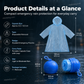 🌧️ Pocket-Size Disposable Raincoat for Unexpected Showers