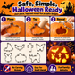 PumpkinTap™ Halloween Pattern Punch Mold Set