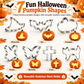 PumpkinTap™ Halloween Pattern Punch Mold Set