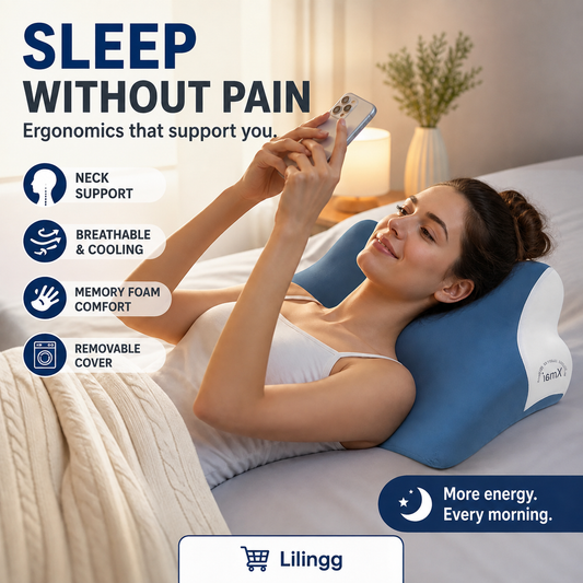 🔥✨Limited-time 50% off✨🔥|Multifunctional Ergonomic Memory Foam Pillow