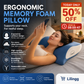 🔥✨Limited-time 50% off✨🔥|Multifunctional Ergonomic Memory Foam Pillow