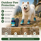 Breathable Dog Paw Protector Boots – Car Interior Scratch Guard & Outdoor Trail Protection with Luminous Design