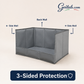 3-Wall Anti-Splash Dog Toilet – Protects Floors & Walls, Foldable, Space-Saving ✨