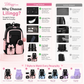🎀🎒 50% OFF! ⚡Cute Bowknot Lightweight School Backpack – Water Repellent & Anti-Theft!