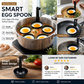 🍳 Hanging Ear Poached Egg Molds – Perfect Spa Eggs Every Time 🍳