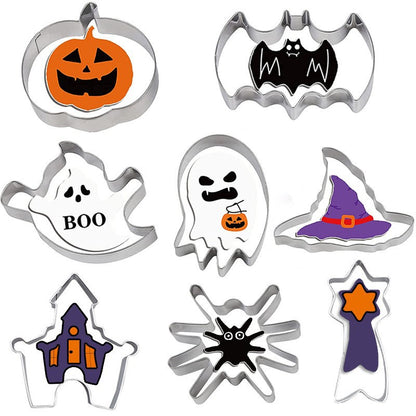 PumpkinTap™ Halloween Pattern Punch Mold Set