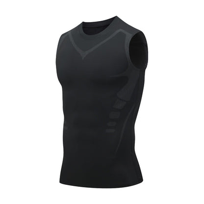 💪 Slimolya® Jonowa Shaping Vest – Compression & Cooling Effect – Sleeveless Body Shaper – Invisible Under Clothes 🕶️