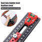 25-Inch Adjustable Aluminum T-Square – Locking Angle Guide & Imperial Ruler for Woodworking and DIY
