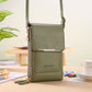 👜 📱 Simple and elegant women's touchscreen crossbody phone wallet