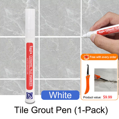 🖌️ Anti-Mould & Waterproof Joint Pen for Ceramic Tiles! 🧱