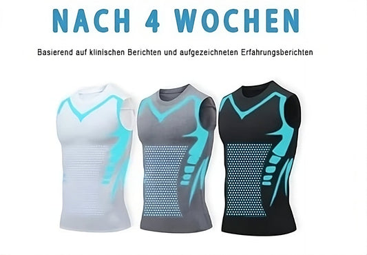 💪 Slimolya® Jonowa Shaping Vest – Compression & Cooling Effect – Sleeveless Body Shaper – Invisible Under Clothes 🕶️