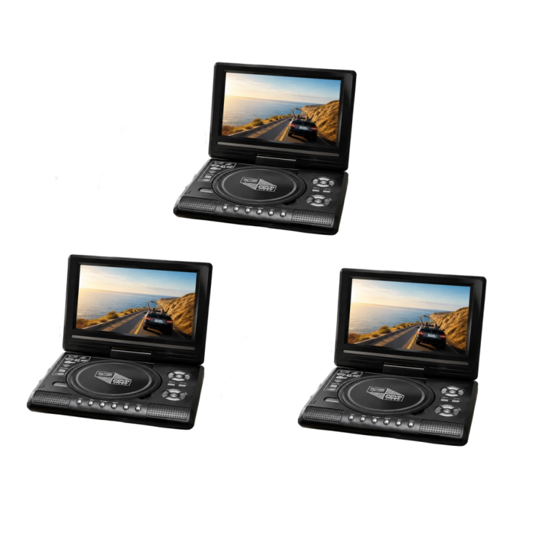 📺 7.8" HD Portable DVD/EVD Player – Large Screen, Rechargeable & Compatible with DVD/CD/USB/SD – Perfect for Home & Travel 🔥 50% OFF