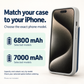 6800 mAh and 7000 mAh battery case options; choose your exact iPhone model.