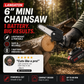 Cordless Mini Chainsaw with 2 Batteries