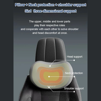 🔥Limited Sale 50% OFF🎁 Car Headrest Neck and Lumbar Pillow 😍