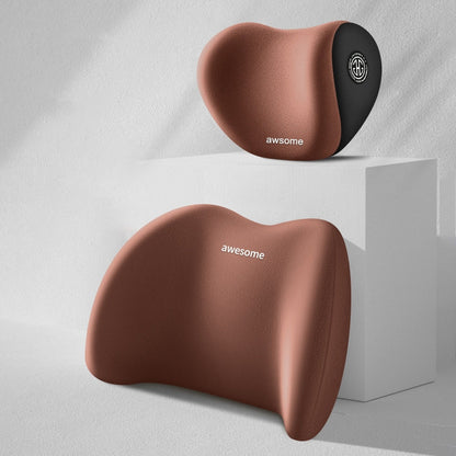🔥Limited Sale 50% OFF🎁 Car Headrest Neck and Lumbar Pillow 😍