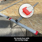 24-Inch Adjustable Aluminum T-Square – Locking Angle Guide & Imperial Ruler for Woodworking and DIY