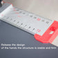 24-Inch Adjustable Aluminum T-Square – Locking Angle Guide & Imperial Ruler for Woodworking and DIY