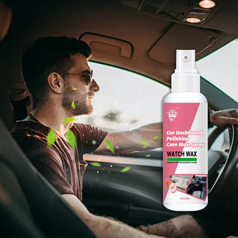 🔥Hot Sale 50% 0FF🔥Car Dashboard Polishing Care Wax Spray