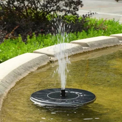 💧50% OFF NOW! ☀️ Solar Fountain Bird Bath Pump – 1.4W Solar Panel, 4 Nozzles & Submersible for Pond, Garden & Pool 🐦