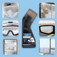 🚗 BUY 1 GET 1 FREE! ✨ ANTI-FOG COATING - Micro-Molecular Formula for Crystal Clear Vision, Easy Application on Glass & Mirrors, Long-Lasting Protection Against Fog & Frost 🌫️🧽