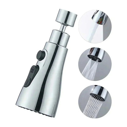 🔥Hot Sale 50% 0FF🔥360° Rotating High-Pressure Faucet + Adapter – Flexible, Powerful, and Water-Saving! 🚰